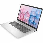 Laptop HP de 17.3" HD con pantalla táctil, Intel Core Ultra 7 255U, 32GB RAM DDR5, 2TB SSD, teclado retroiluminado, huella dactilar, Windows 11, color plata