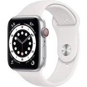 Apple Watch Series 6 Aluminio 40mm A2291 (Solo GPS, sin celular) Plata - Reacondicionado, condición aceptable