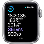 Apple Watch Series 6 Aluminio 40mm A2291 (Solo GPS, sin celular) Plata - Reacondicionado, condición aceptable