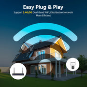 Cámara solar PT inalámbrica Annke de 4MP, NVR de 16 canales, cámara de seguridad de doble banda 2.4G y 5.8G, sistema de cámara inalámbrica con batería integrada y energía solar
