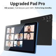 Tableta Android 2026 de 10.1 pulgadas, ocho núcleos, 4GB RAM, 64GB ROM, red 4G Dual SIM, aceleración por IA, Bluetooth, WiFi, 6000mAh