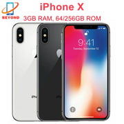Apple iPhone X 5.8" Pantalla OLED original RAM 3GB ROM 64/256GB Face ID A11 Bionic 4G LTE 12MP iOS Desbloqueado Auténtico
