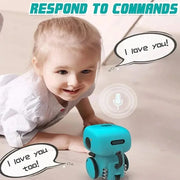 Juguete Robot Inteligente Multilingüe 2026: Regalo educativo interactivo con control por voz y táctil para niños (ruso/inglés/español)
