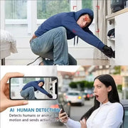 Cámara Mini X5 nueva de 1080P, visión nocturna clara, ligera, portátil, cámara premium con detección de movimiento y vigilancia inalámbrica