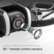 Dron Lenovo D2 con cámara dual HD 8K, evitación inteligente de obstáculos, motor sin escobillas, GPS y control remoto con pantalla grande
