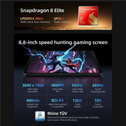 Tableta Lenovo Legion Y700 2025 Gen 4 PC Versión CN Android Pad TB322FC Tablet para juegos
