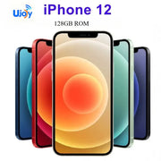 Apple iPhone 12 5G Teléfono libre | OLED Super Retina de 6.1" | ROM de 128/256 GB | Face ID y NFC | Smartphone iOS - Teléfonos reacondicionados