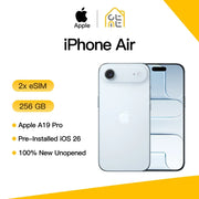 Apple iPhone Air Original Desbloqueado Chip A19 Pro 6.5" Super Retina XDR OLED Cámara Dual 48MP Versión Global 5G IP68 iOS 2*eSIM