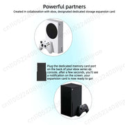 Adecuado para disco duro de expansión de consola de juegos XBOX Series X/S de 512 GB / 1 TB, admite inicio rápido