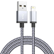 Cable de carga rápida USB para iPhone 14 13 12 11 Xs Max Xr X 8 7 6 Plus iPad, cable de datos original para teléfono móvil de 1m 2m 3m