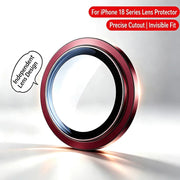 Protector de lente de cámara para iPhone 18 Pro / 18 Pro Max, sin burbujas, anticaídas, resistente a arañazos, fácil instalación, envío directo (drop shipping)