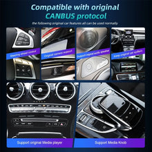 Linux System Wireless Carplay Android Auto Radio For Mercedes Benz A CLA GLA W176 C117 X156 2012-2018 Car Multimedia Player BT