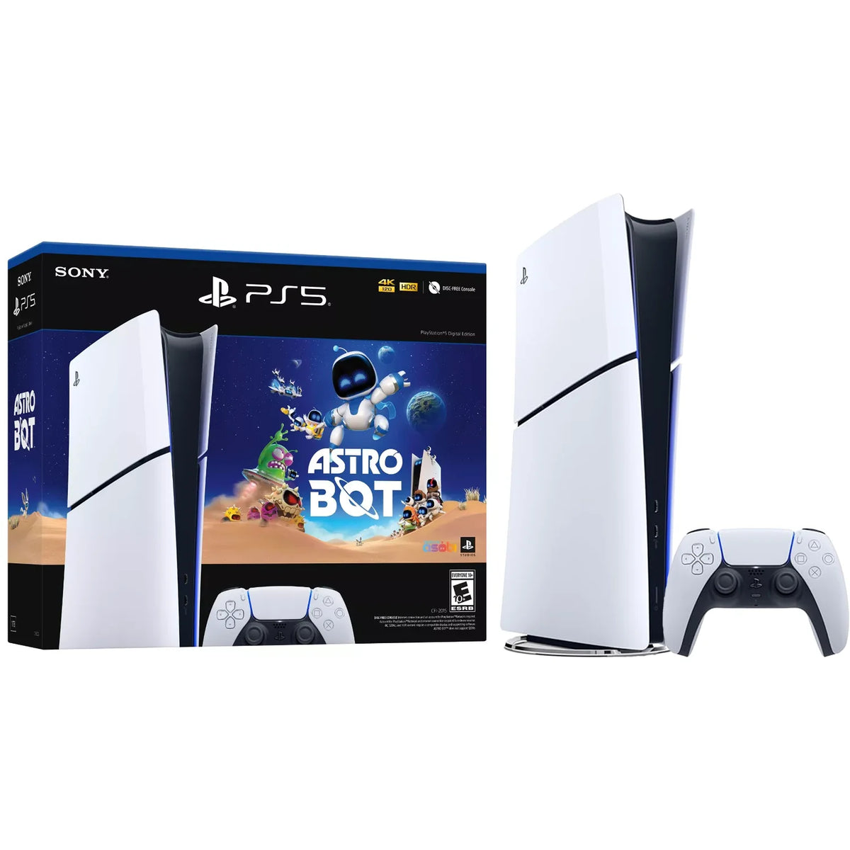 PlayStation 5 Slim Digital Edition - Lote ASTRO BOT