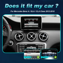 Linux System Wireless Carplay Android Auto Radio For Mercedes Benz A CLA GLA W176 C117 X156 2012-2018 Car Multimedia Player BT
