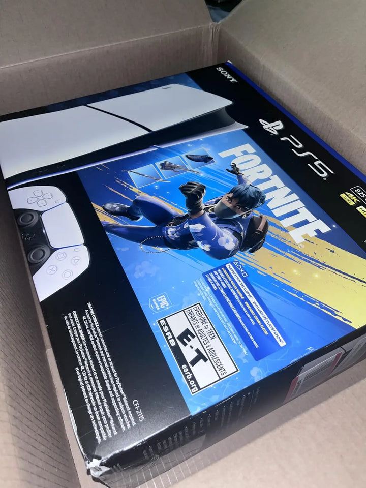 PlayStation 5-System – Inklusive Fortnite „Blühendes Chaos“-Paket, Heimkonsole für digitale Unterhaltungserlebnisse