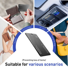 2-Pack Wallet Anti-loss Card Location Tracking Smart Tag for Android Key Luggage Finder With iPhone Find My App Bluetooth Device