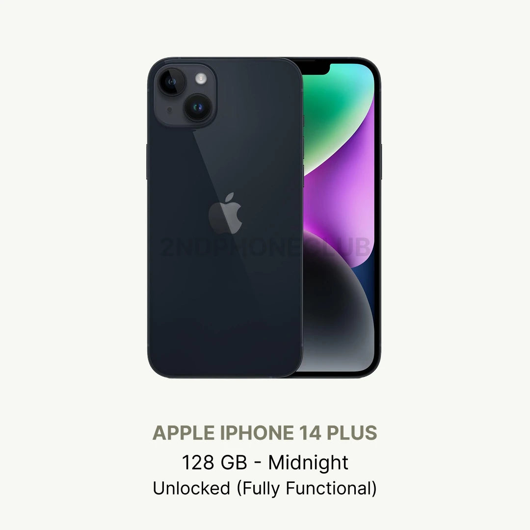 Apple iPhone 14 Plus 128/256/512GB Unlocked Excellent Condition All Colors (Renewed)