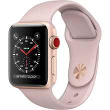 Apple Watch Series 3 Aluminum 38mm A1858 (GPS Only, No Cellular) Gold - Refurbished Good Condition