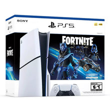 PlayStation 5 Slim Disc Edition _ Fortnite Cobalt Star Bundle