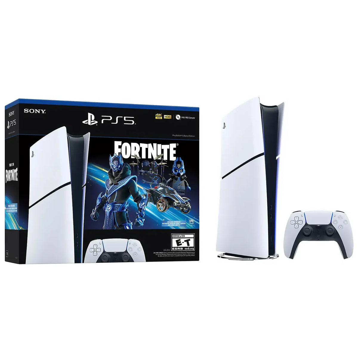 Consola Sony PlayStation 5 Slim - Edición digital Fortnite Cobalt Star