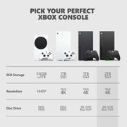 Consola Microsoft Xbox Series X de 2 TB, sistema de juego de próxima generación con juegos en 4K UHD