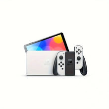 Gaming Console - Nintendo Switch OLED with White and Black Joy-Con