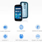 Unihertz Jelly 2, Super Mini 4G Phone Android 11 6GB+128GB Smartphone 2000mAh Battery NFC Fingerprint Unlocked