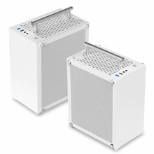 METALFISH T40 Mini ITX Black Case 7L Gaming Computer Chassis Compact transparent PC Support SFX PSU/70mm Cooler/206mm GPU