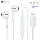 Original Headphones For Apple iPhone 16 15 Pro Max 14 13 12 11 USB-C Lightning 3.5mm Wired Earphones X XR 7 8 Phone Accessories