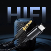 AUX-Kabel Typ C auf 3,5-mm-Klinkenstecker Audio-Adapter Lautsprecher-Konverterkabel für Auto, Kopfhörer und Computer für Huawei, iPhone, Xiaomi
