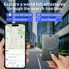 2-Pack Wallet Anti-loss Card Location Tracking Smart Tag for Android Key Luggage Finder With iPhone Find My App Bluetooth Device