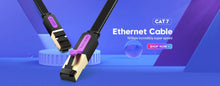Vention Cat7 Ethernet Extension Cable RJ45 Cat7/Cat6 Male to Female Rj45 Ethernet Extender Adapter for PC Laptop Ethernet Cable
