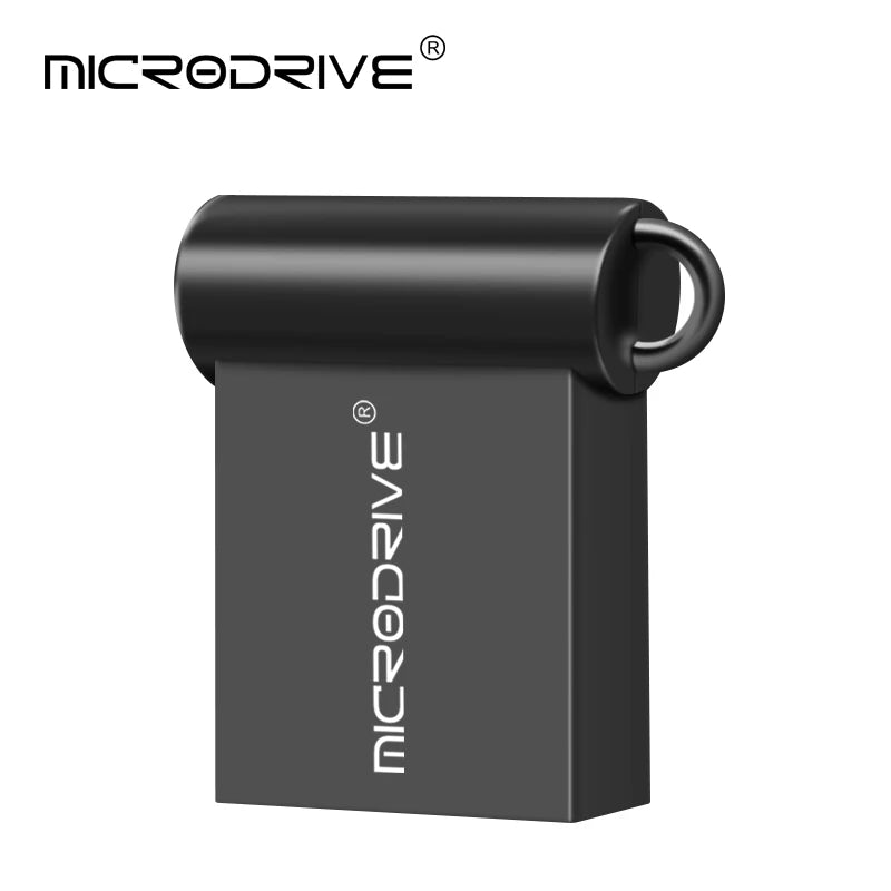 Super Mini Metal PenDrive 4GB 8GB 32GB High Speed USB Flash Drive Cle USB Stick 64GB 128GB Flash Memory Flash USB with Key Chain