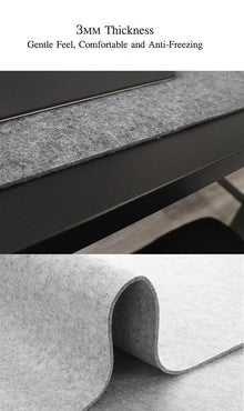 XXL Large Wool Felt Gaming Mouse Pad Computer Desk Mat Non-slip Laptop Keyboard desk Pad Office Desk Accessories