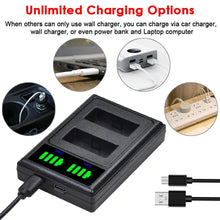 Batmax LP-E17 LPE17 LP E17 Camera Battery+LED Dual USB Charger for Canon EOS R8 RP R50 R100 250D M3 M5 M6 750D 760D T6s 800D T8i