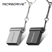 Super Mini Metal PenDrive 4GB 8GB 32GB High Speed USB Flash Drive Cle USB Stick 64GB 128GB Flash Memory Flash USB with Key Chain