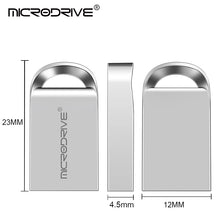 Super mini 32GB pendrive metal USB flash drive  4GB 8GB 16GB 32GB 64GB 128GB pen drive USB2.0 tiny memory stick U Disk cle usb