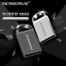Super mini 32GB pendrive metal USB flash drive  4GB 8GB 16GB 32GB 64GB 128GB pen drive USB2.0 tiny memory stick U Disk cle usb