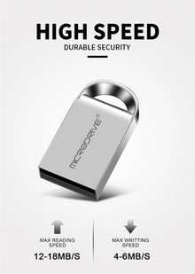 Super mini 32GB pendrive metal USB flash drive  4GB 8GB 16GB 32GB 64GB 128GB pen drive USB2.0 tiny memory stick U Disk cle usb