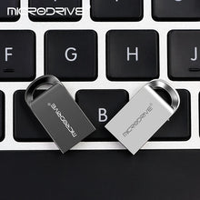 Super mini 32GB pendrive metal USB flash drive  4GB 8GB 16GB 32GB 64GB 128GB pen drive USB2.0 tiny memory stick U Disk cle usb