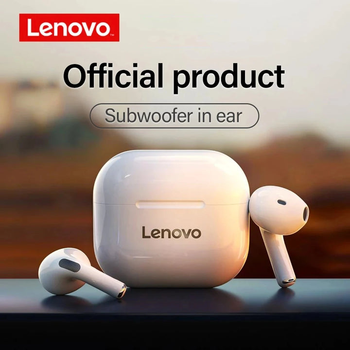 Auriculares inalámbricos Lenovo LP40 originales TWS con Bluetooth, control táctil, deportivos, estéreo para teléfono Android