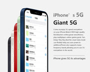 iPhone 12 5G iPhone 12 6.1" Super OLED original, 4GB RAM, 64/128/256GB ROM, chip A14 Bionic, Face ID, NFC, teléfono móvil original, estado 98% nuevo