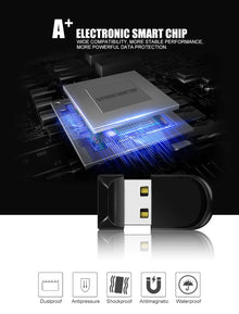 Super mini USB Flash Drive 64GB 128GB Waterproof High Speed PenDrive 4GB 8GB 16GB 32GB Portable USB Flash Drive Pendrive