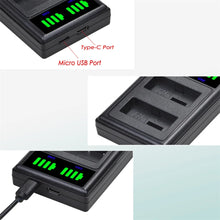 1800mAh LP-E5 LPE5 Battery/LED TypeC Charger for Canon EOS Rebel XS, Rebel T1i, Rebel XSi, 1000D, 500D, 450D,Kiss X3,X2,F