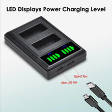 Batmax LP-E17 LPE17 LP E17 Camera Battery+LED Dual USB Charger for Canon EOS R8 RP R50 R100 250D M3 M5 M6 750D 760D T6s 800D T8i