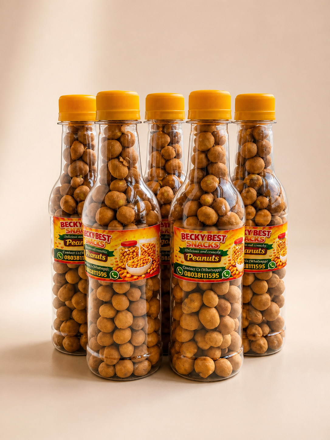 Becky Best Snacks light Peanuts