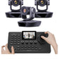 Video Conference Camera Kit 4K PTZ Camera 20X Zoom NDI SDI HDMI IP USB Church live broadcast NDI PTZ camera Controller 1-8pcs