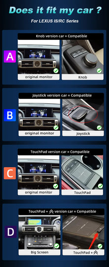 Android 14 Car Radio For Lexus IS RC 200 250 300 350 200t 300h 2013-2019 128GB Multimedia Video Player CarPlay Autoradio 4G