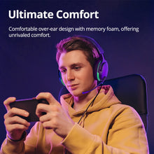 Tronsmart Wired Over-the-Ear Gaming Headset for PC, PS5, PS4, Xbox Series X|S, Xbox One, Nintendo Switch, Mobile