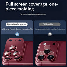 2PCS Aomor Lens Protector For iPhone 18 17 Pro Max Strong Adsorption Metal 9H Tempered Glass Camera Screen Full Protective Cover